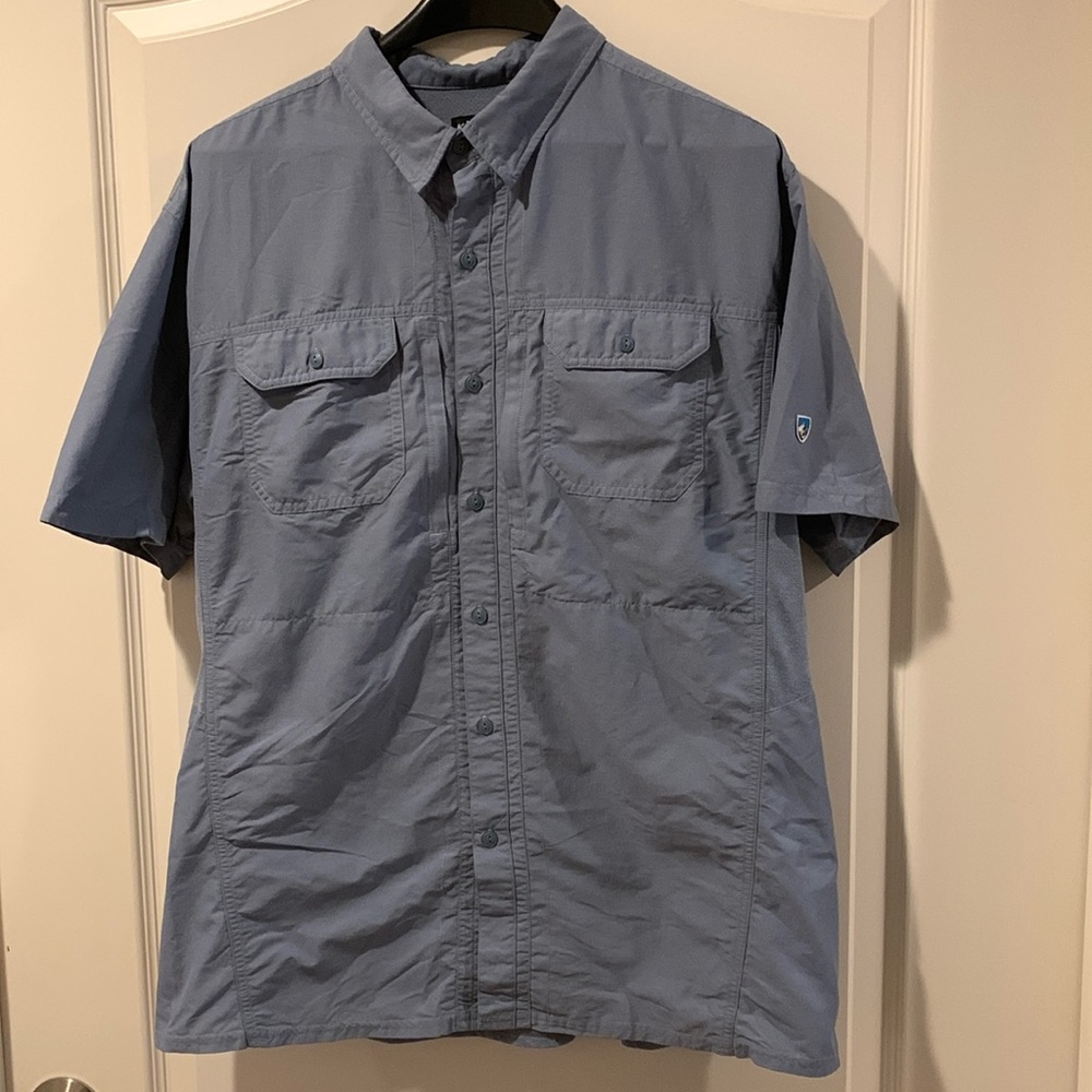 Kuhn XL Airspeed short sleeve button down shirt